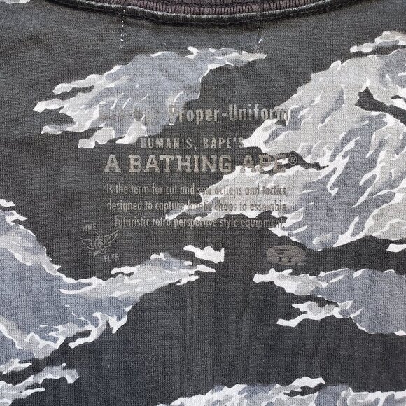Bape Bape Black Duck Camo Tee - Picture 6 of 9